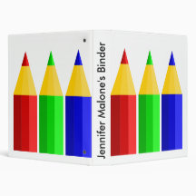 Coloured Pencil Binder