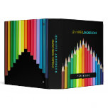 Coloured Pencils Portfolio binder