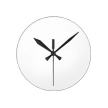 Coloured Plain Wall Clock