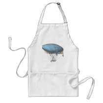 Coloured Vintage Airship Apron
