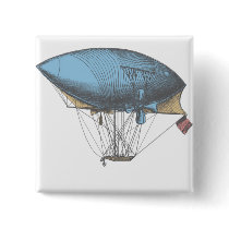 Coloured Vintage Airship