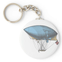 Coloured Vintage Airship