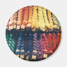 COLOURED YARNS LIBERTY MAGNETS
