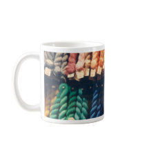COLOURED YARNS LIBERTY COFFEE MUGS