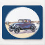 Colourful 1920s Vintage Automobile In Blue Mousema