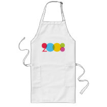 Colourful 2008 apron