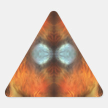 colourful abstract art with a hint of indian natur sticker