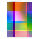 colourful abstract card