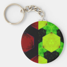 Colourful Abstract Keychains