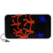 Colourful Abstract Notebook Speaker