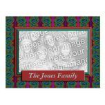 Colourful Abstract Post Card