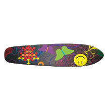 Colourful Abstract Skateboards