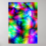 Colourful Abstraction Poster