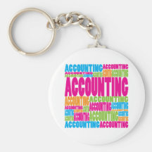 Colourful Accounting Keychains