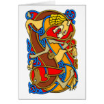 Colourful Antique Style Celtic Art - Great Gift!