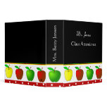 Colourful Apples Teacher's Binder