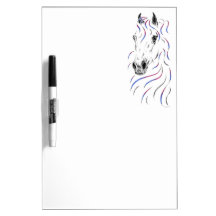 Colourful Arabian Horse Head