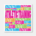 Colourful Athletic Training Fridge Magnets