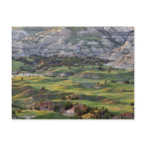 Colourful badlands from Buck Hill overlook in Post Cards