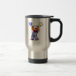 Colourful Balloon Exercise Clown Coffee Mug