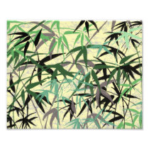Colourful Bamboo Foliage 1 Art Photo
