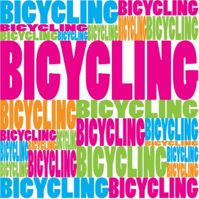 Colourful Bicycling by busybees