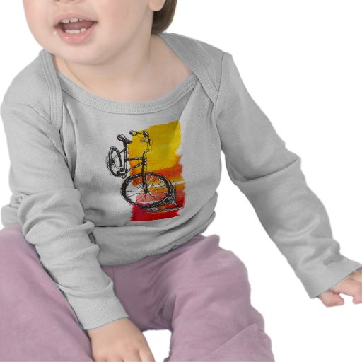 Colourful Bike Designs T Shirt