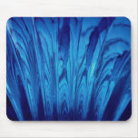 Colourful Blue fan Mouse Pads