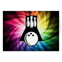 Colourful Bowling Cards