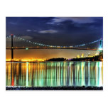 Colourful Bridge Postcard