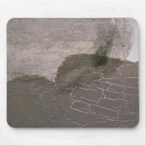 Colourful Brown Crackle Mousepads