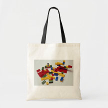 Colourful building blocks for kids bag