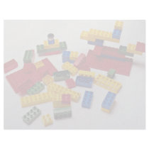 Colourful building blocks for kids letterhead