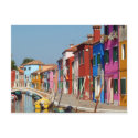 Colourful Burano postcards