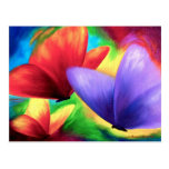 Colourful Butterfly Painting - Multi postcards