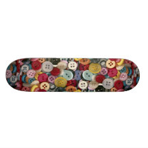 Colourful Buttons Skateboards
