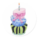 Colourful Cake Sticker
