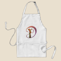 Colourful Calla Initial D aprons