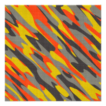 Colourful Camouflage Texture Art Photo