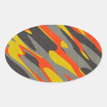 Colourful Camouflage Texture Sticker