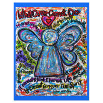 Colourful Cancer Angel Flyer
