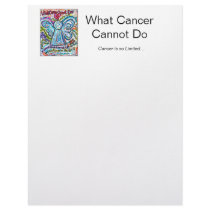 Colourful Cancer Angel Letterhead