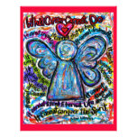 Colourful Cancer Angel Letterhead letterhead