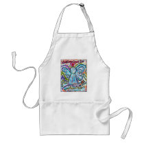 Colourful Cancer Angel Painting Apron