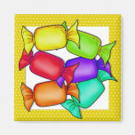 Colourful Candies Fridge Magnet