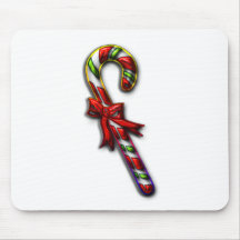 Colourful Candy Cane Mouse Pads