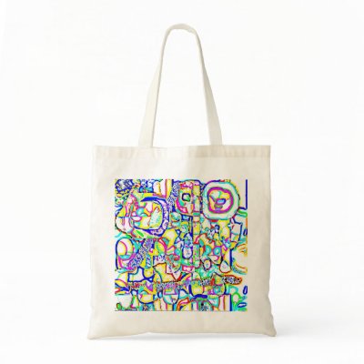 Colourful  Canvas Tote Bag by ralphmcknight2