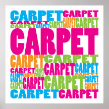 Colourful Carpet Print