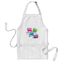 Colourful Cassette Tapes Apron