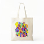 Colourful Cat Pattern Bag